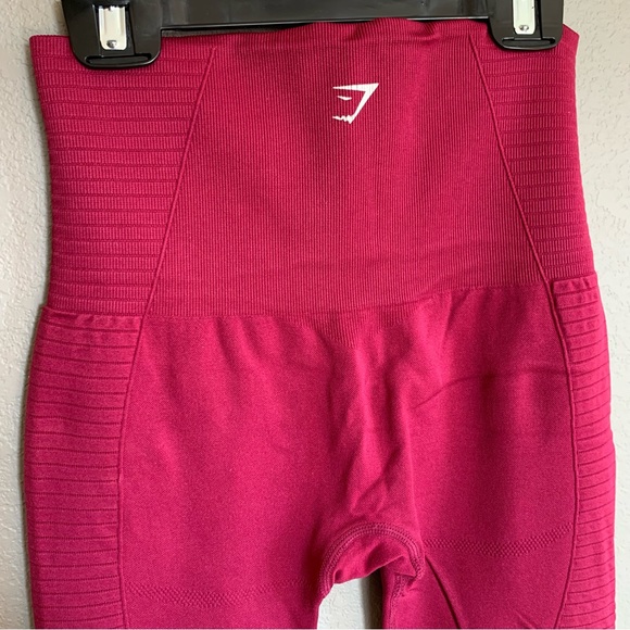 Gymshark | Seamless Sculpt Leggings | BURGUNDY- SMALL - Picture 8 of 10